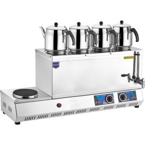 Remta 85 Model 4 Demlikli Elektrikli Çay Kazanı Ocağı 43 LT – K33
